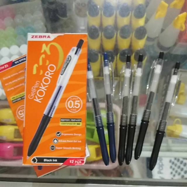 

Bolpen zebra kokoru