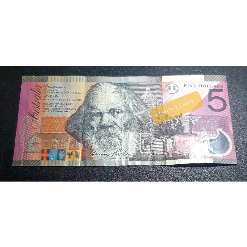5 dollar australia lama polymer