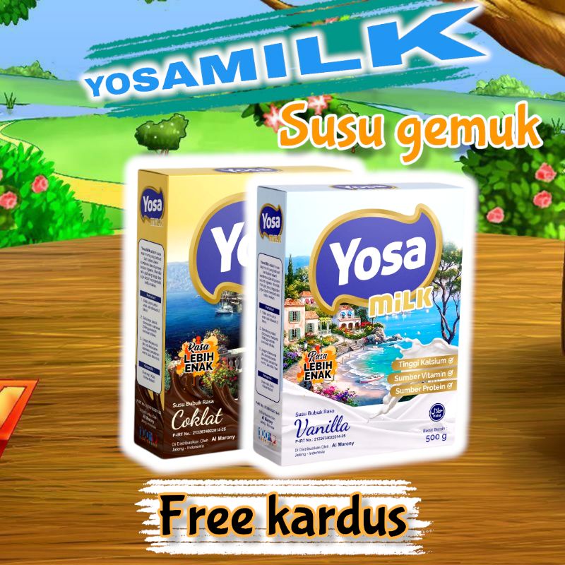 Yosamilk BPOM penambah berat dan tinggi badan