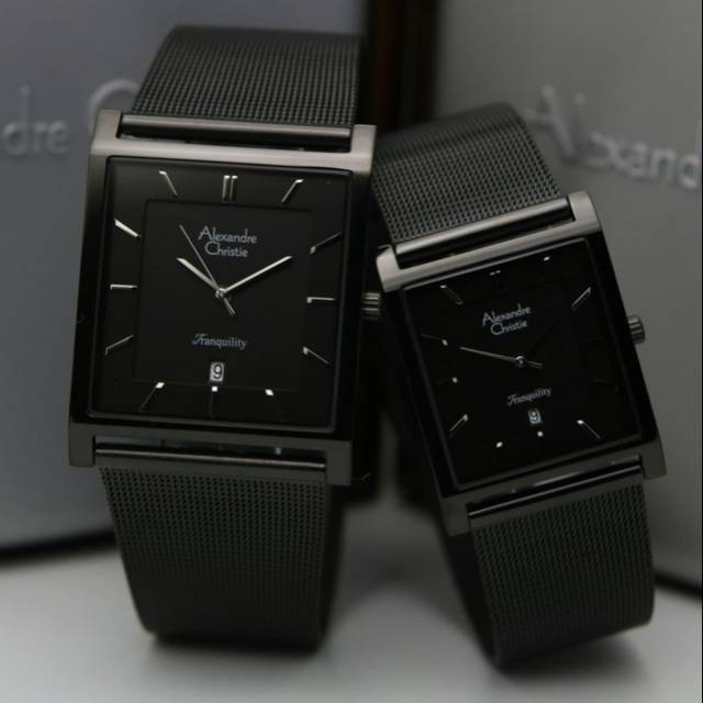 Alexandre Christie AC 8629 Couple Black