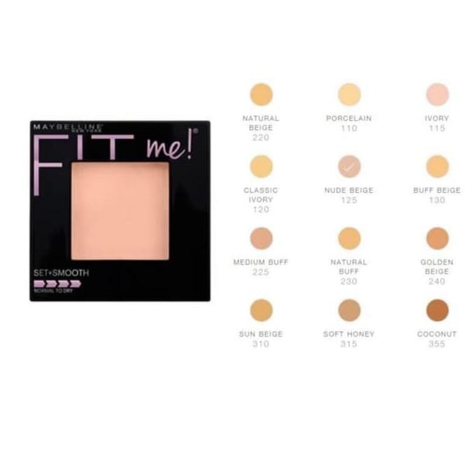 E 7 Segera Dapatkan Maybelline Fit Me Matte Poreless Powder Bedak Padat Maybelline Shopee Indonesia