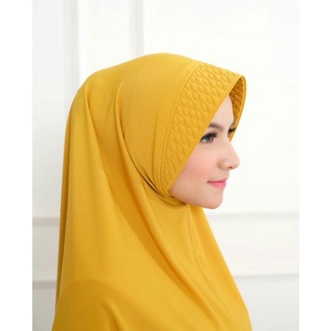jilbab juma polos - jilbab embos juma polos