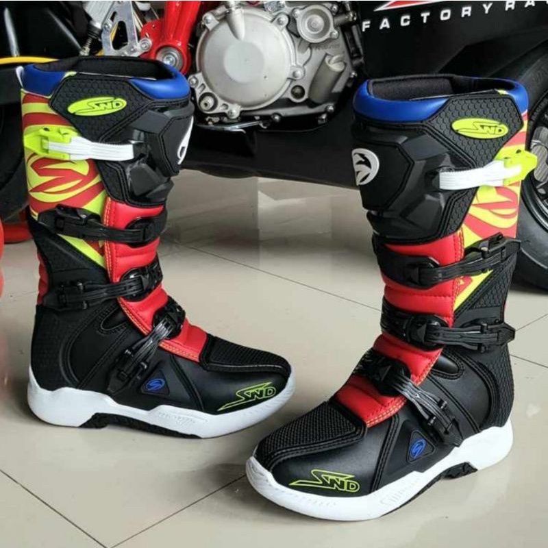 Jual Sepatu Trail Motocross Snd New Shopee Indonesia