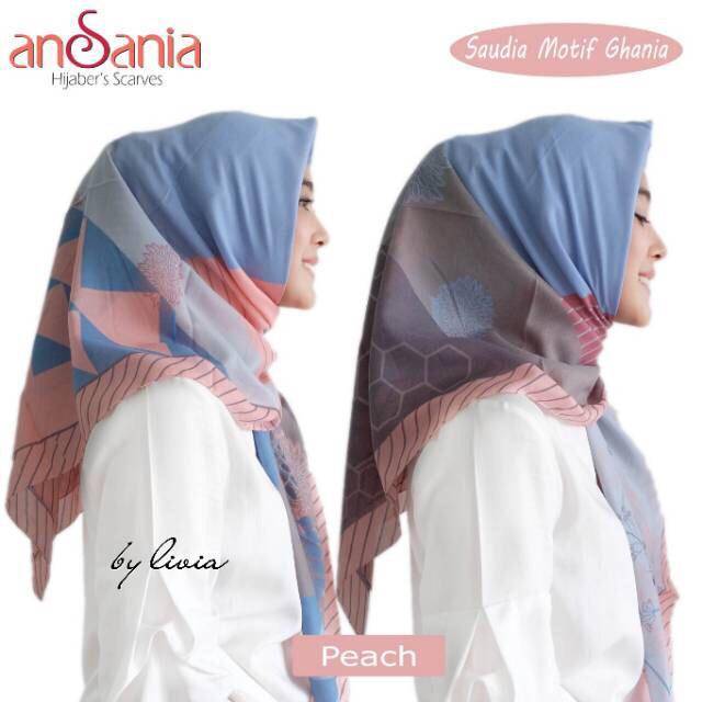 Hijab Ansania motif