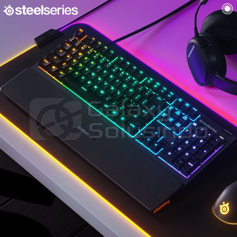 Steelseries Apex 3 RGB Gaming Keyboard - Whisper Quiet [GS]