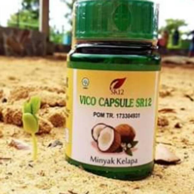 SR12 VICO OIL kapsul / VCO (Virgin Coconut Oil) 