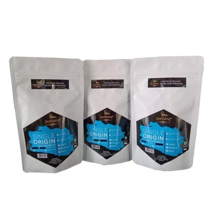 

biji kopi hitam arabika gunung puntang natural/honey/washed proses