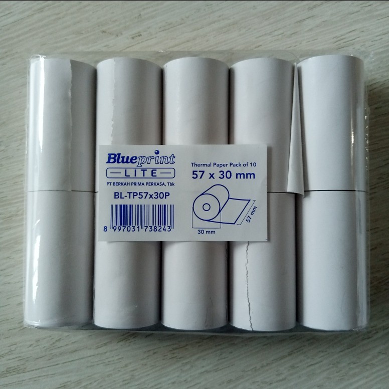 

KERTAS THERMAL BLUEPRINT LITE 57 X 30MM