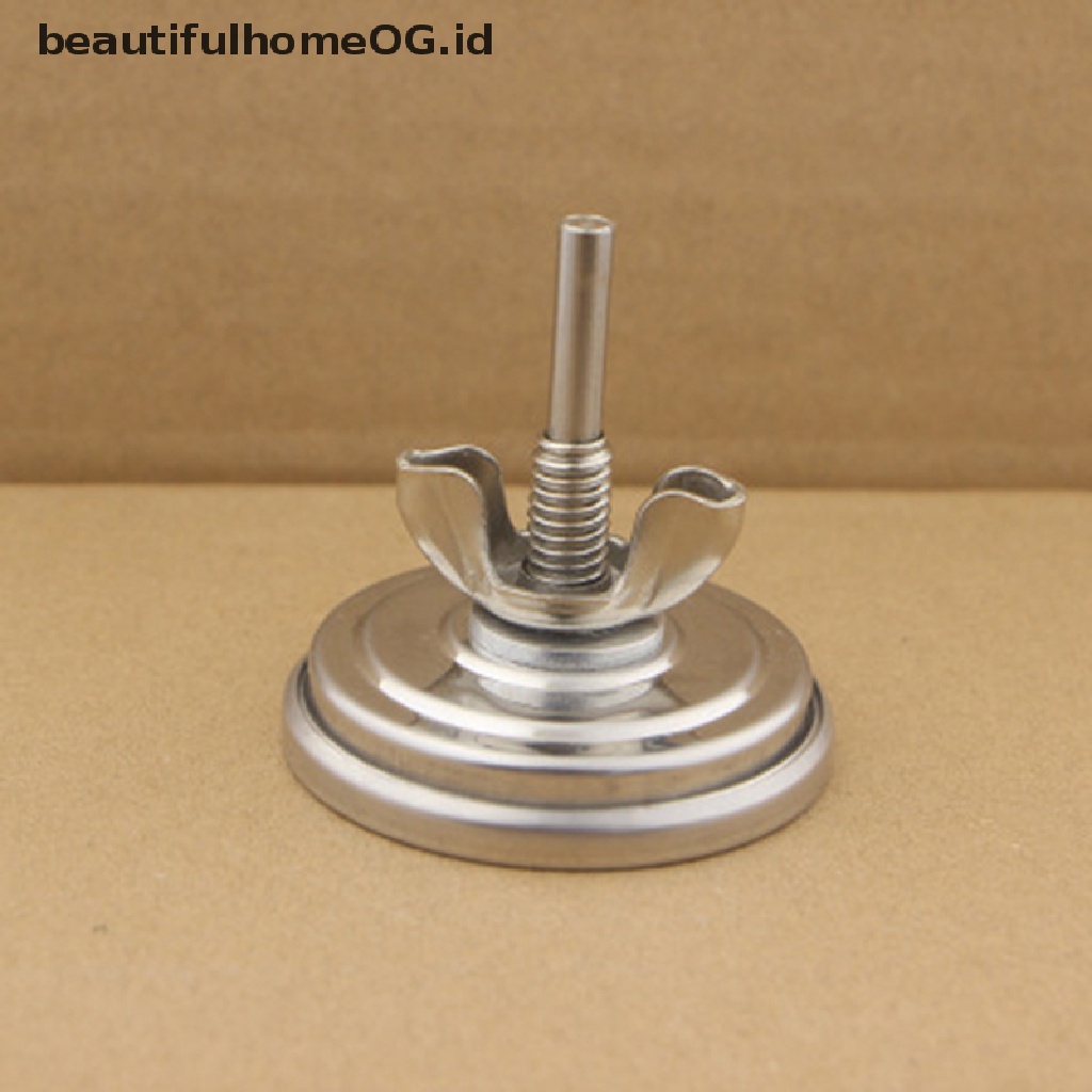 Termometer Oven BBQ Bimetalik Dual Gage 700 Derajat Bahan Stainless Steel