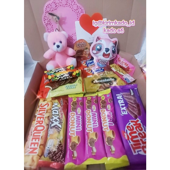 

kado birthday wedding gift hampers parcel coklat valentine gift