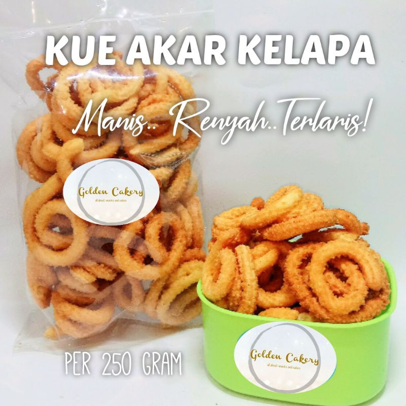 

Kue Akar Kelapa Homemade | Kue Oleh-oleh Betawi