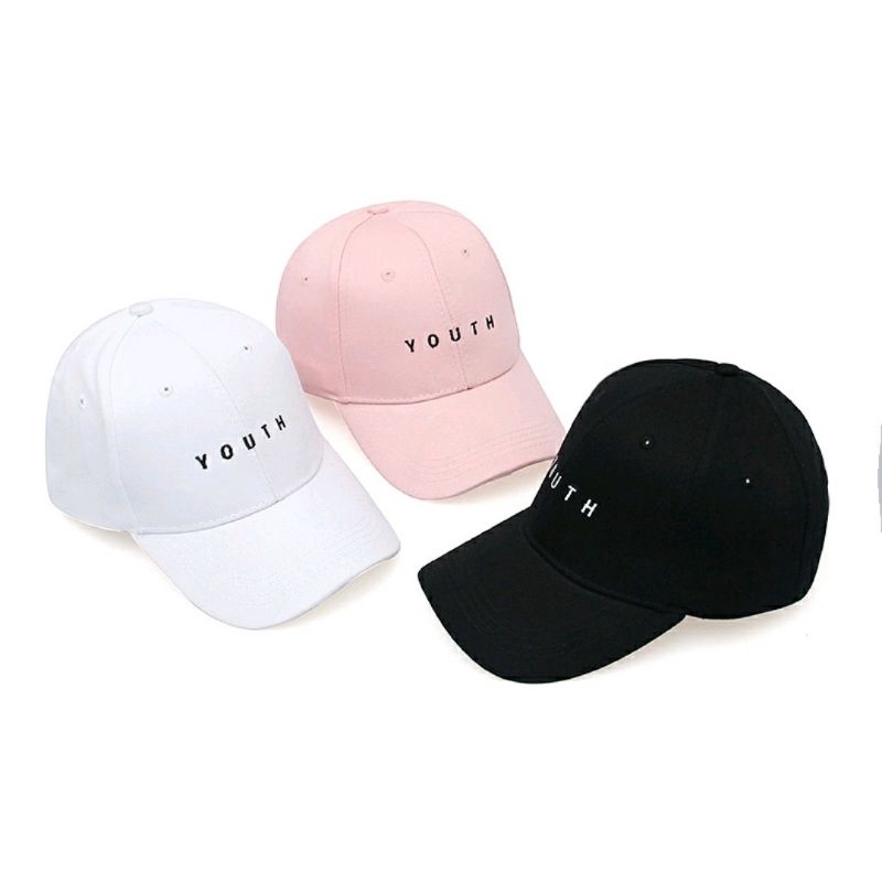 TOPI BASEBALL BORDIR YOUTH TOPI WANITA KEREN TREND 2021 DISTRO ORIGINAL