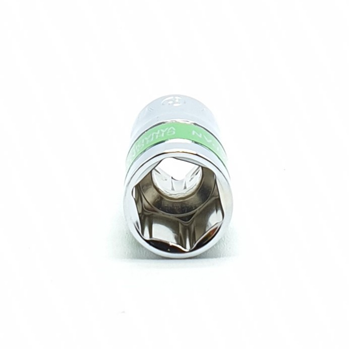 Veloz Premium 16mm Kunci Mata Sok Sock Socket 16mm 6PT 1/2&quot; Chrome Vanadium Steel