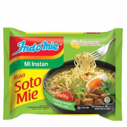 

Indomie Soto Mie 70 gr 1pcs