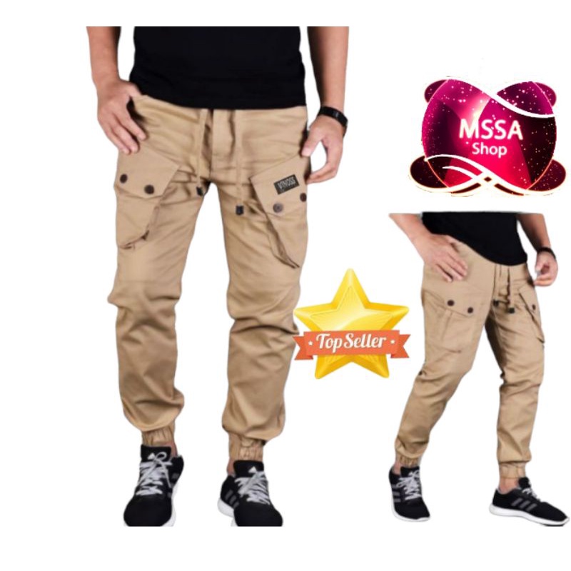 Promo Outfit Celana Panjang Jogger Chinos Pria Wanita Terbaru PREMIUM QUALITY cod