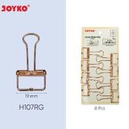 

Joyko Hollow Binder Clip H107RG Rose Gold