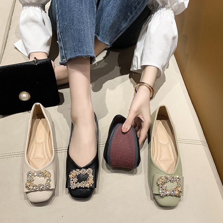 FLAT SHOE TERLARIS SEPATU CANTIK S3448 SEPATU FASHION SEPATU MURAH SEPATU IMPORT JAKARTA SEPATU BAGUS