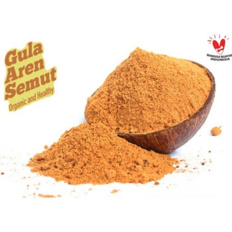 gula aren bubuk / organik palm sugar 500gr