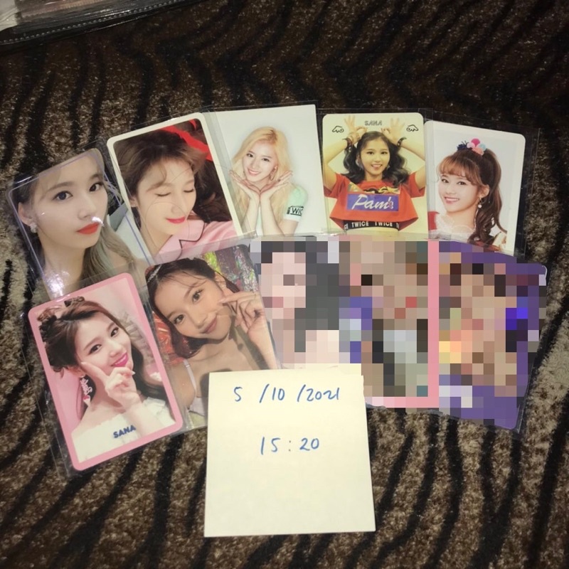 twice sana photocard pc signal fancy twicetagram cheer up adult merry and happy signal taste of love