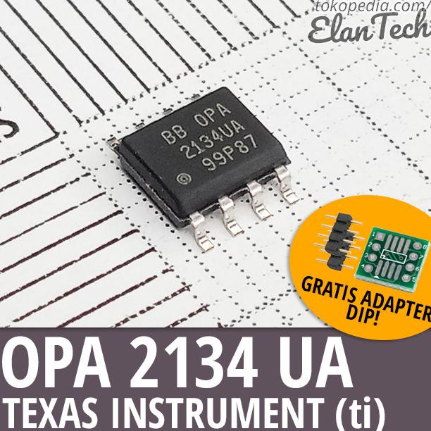 OPA2134 / OPA2134UA Texas Instruments TI Ori Original Asli elant33 Segera Dapatkan