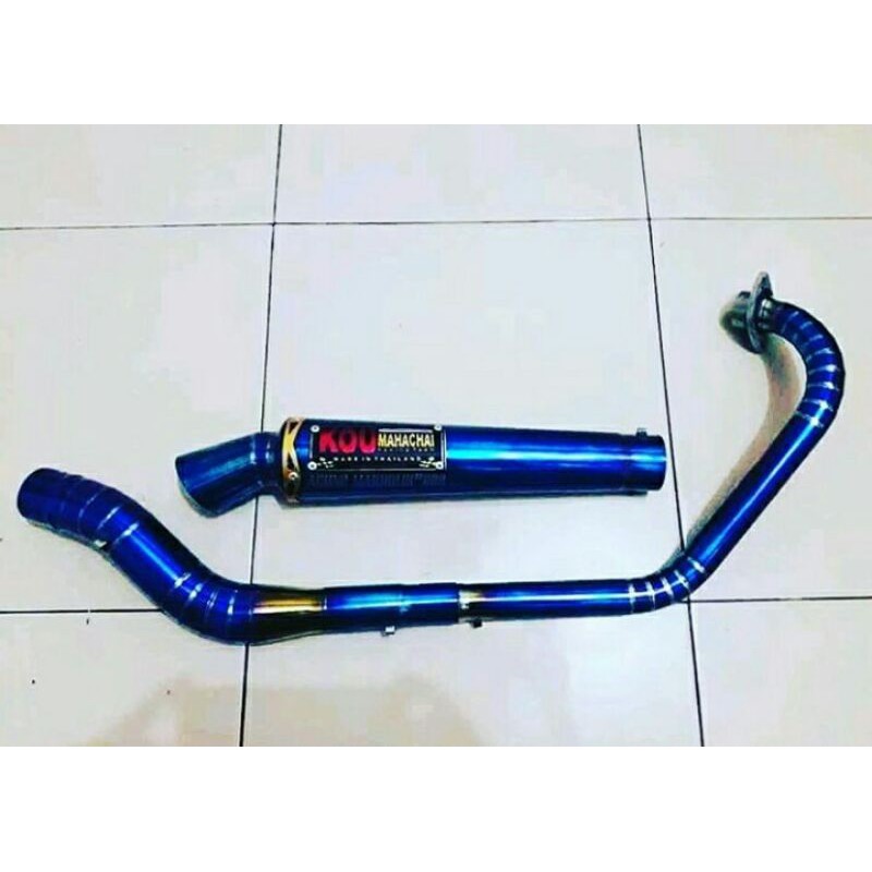 knalpot vixion silincer KOU