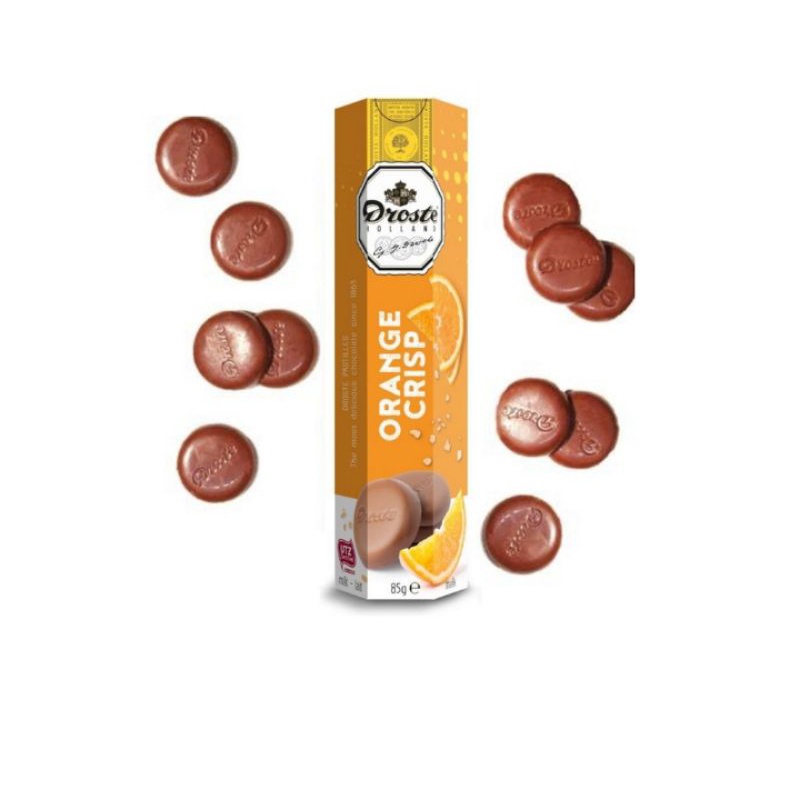 

(COKELAT) DROSTE MILK ORANGE CRISP 85GR