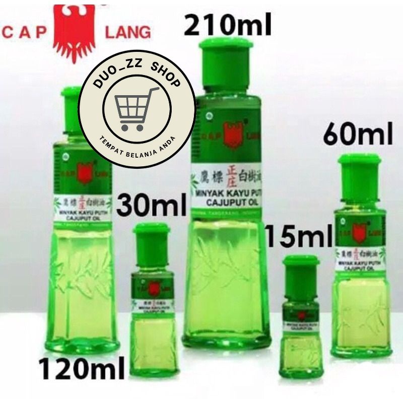 Minyak Kayu Putih Cap Lang 30ml , 60ml