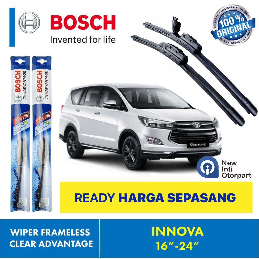 Jual Wiper Blade Toyota Innova Bosch Frameless Shopee Indonesia