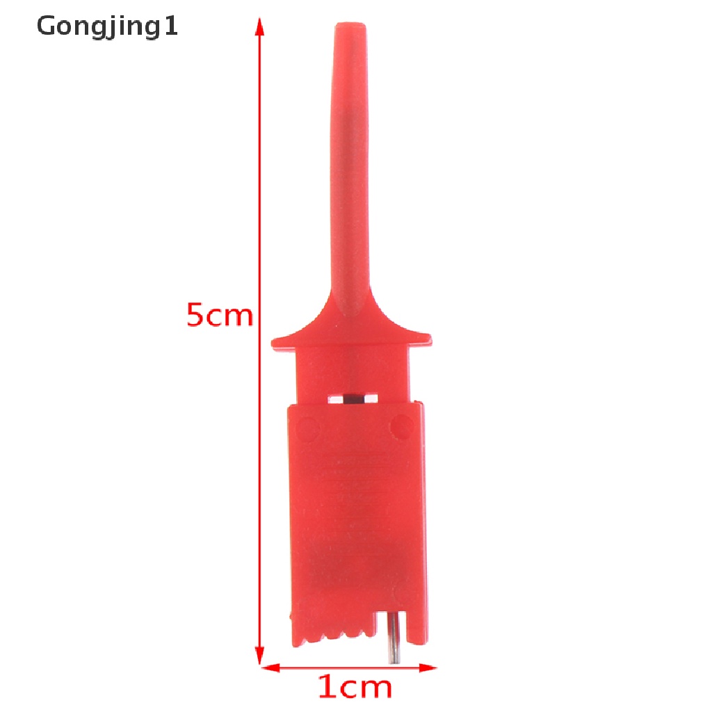 Gongjing1 5Pcs / set Probe Test Hook Untuk Tes IC SMD IC Cilps