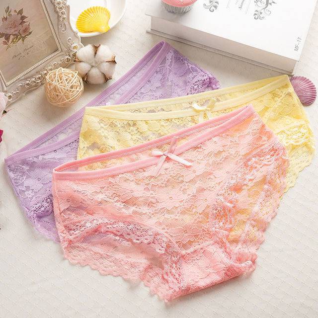 Women Panties Wanita One Piece Celana Dalam | Pakaian Panty sexy cd import polos lace flower Adem Nyaman