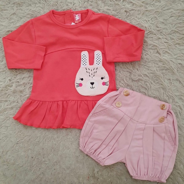 Baju Bayi Bunny Casual