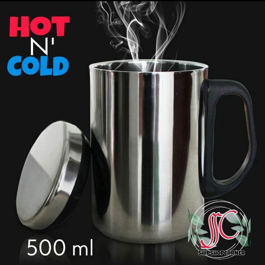 mug thermos 500ml mug stainless mug suvenir