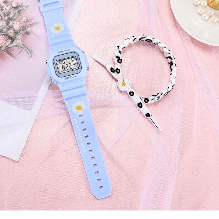 ((TERLARIS)) JAM TANGAN KEKINIAN KOREA AOSUN 12888 ANTI AIR