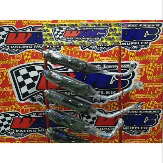 Knalpot stainliss bobokan racing WRC. All matic karbu/injeksi FREE TOPI