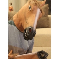 Horse Mask / Topeng kuda bahan latex Limited