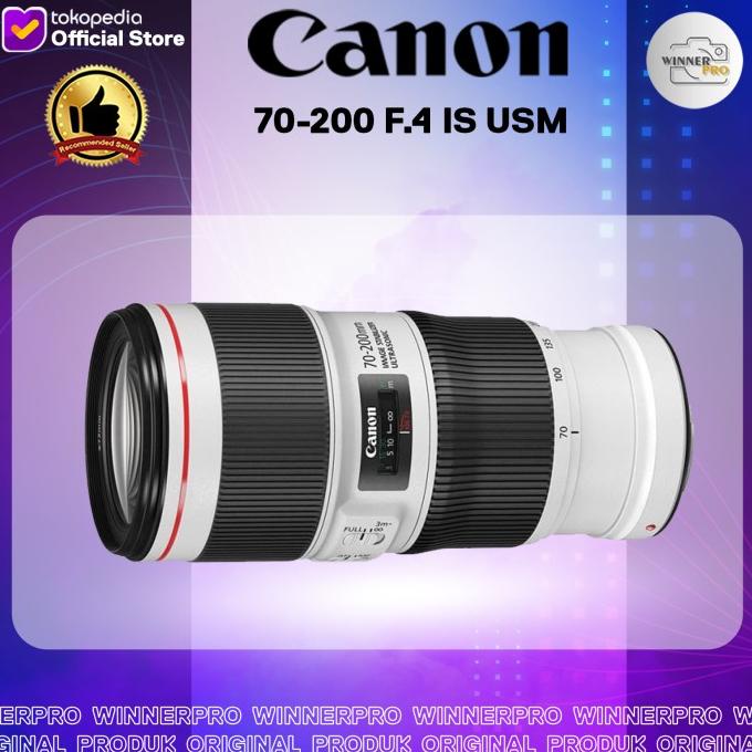 LENSA CANON 70-200 F.4 IS USM