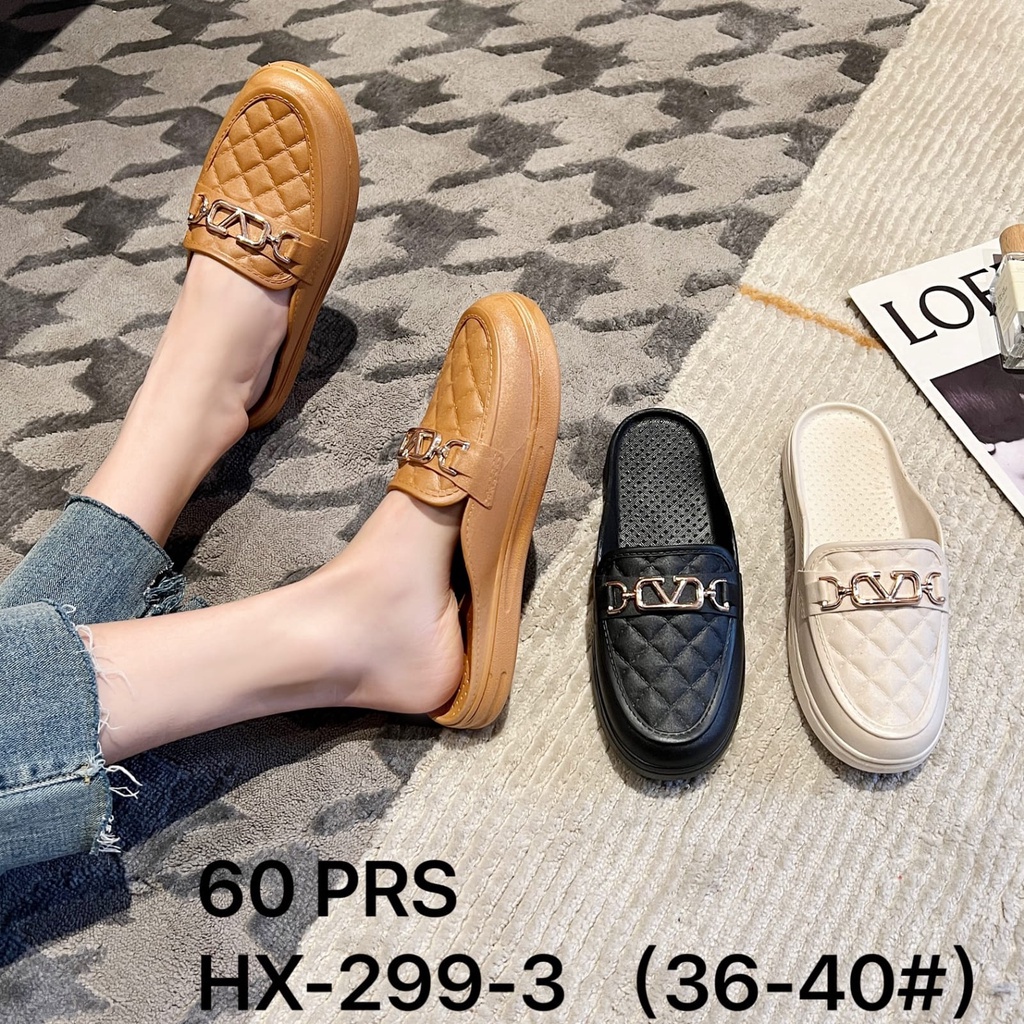 Jelly Half Shoes Wanita Import Sierra Ring V Winola Payless WNL HX-299-3