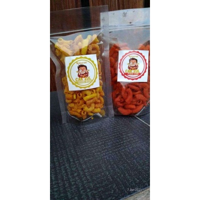 

makaroni pipa rasa jagung manis | jeruk purut | balado
