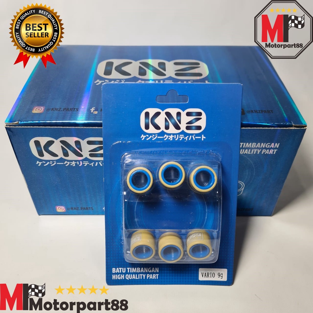 ROLLER ROLER KNZ RACING VARIO110 BEAT FI POP ESP STRET 7 8 9 10 11 12g SCOOPY FI ESP SPACY FI