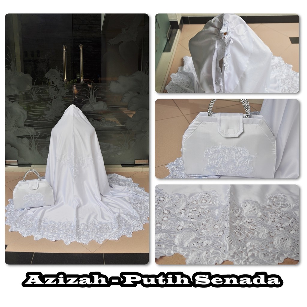 MUKENA BORDIR AZIZAH DEWASA