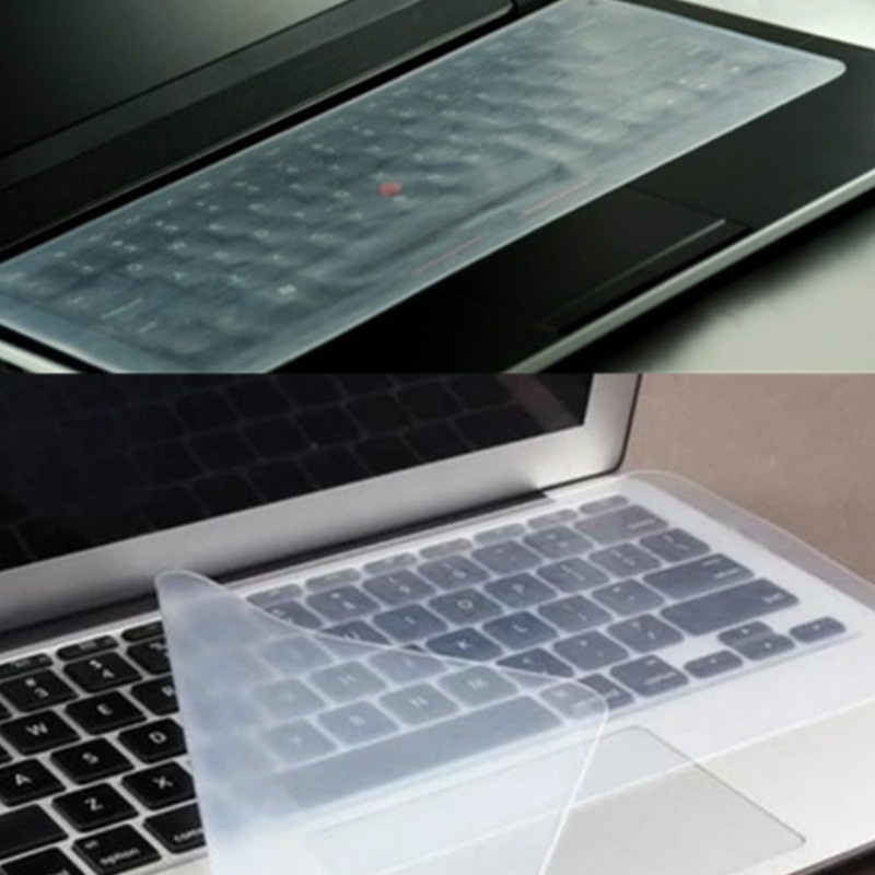 14inch 15.6inch Universal Silicone Keyboard Cover Laptop Transparent Clear Protective Film