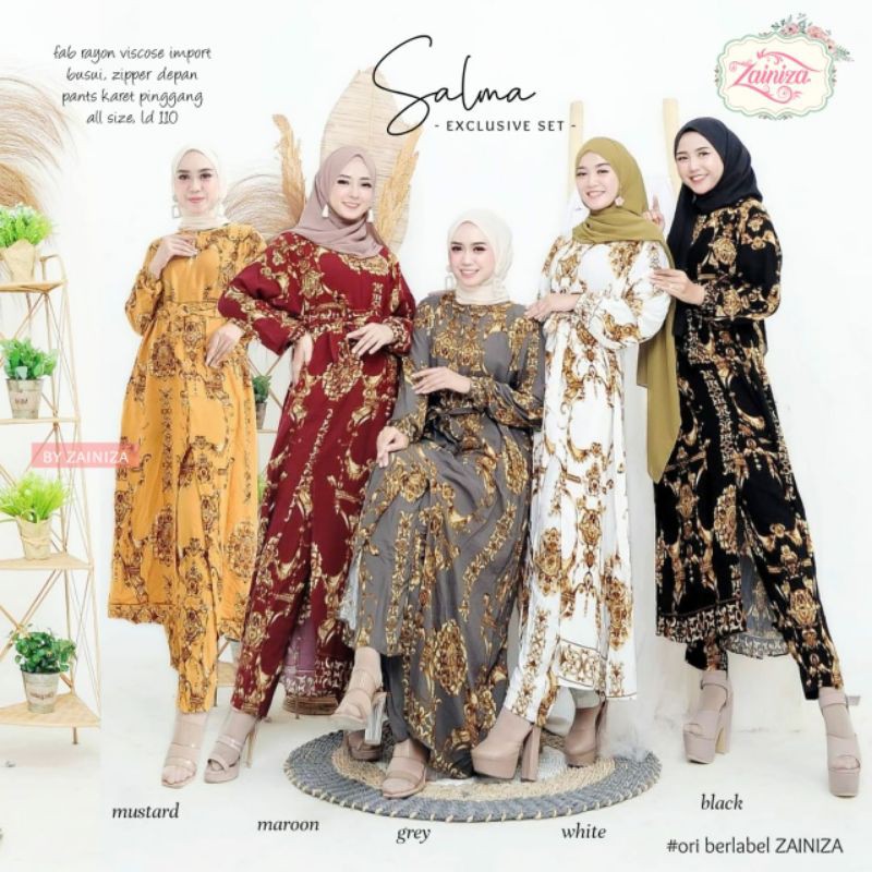 Salma Exclusive Set by Zainiza
