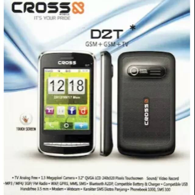 CROSS D2T HP MURAH JAVA ADA TV