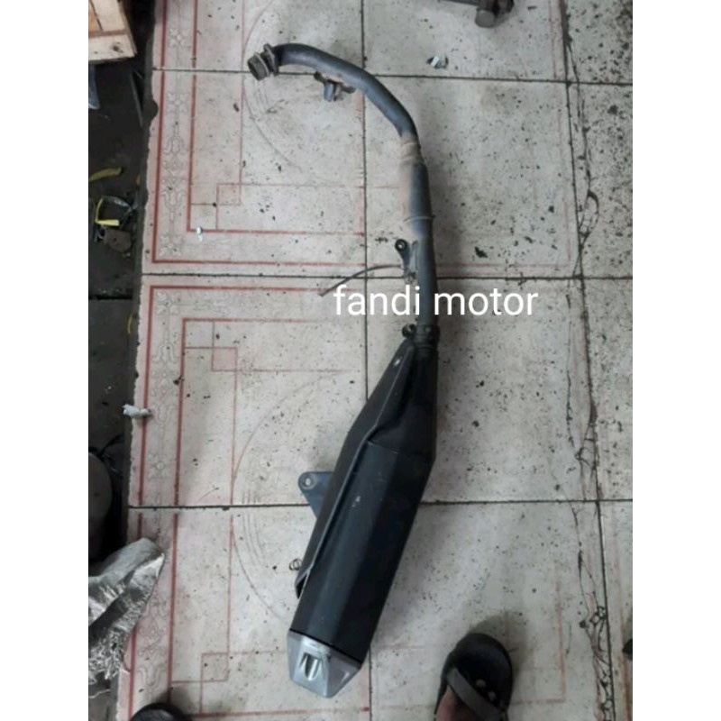 knalpot ori fullset leher new cb 150r led cb150 r cb 150 r