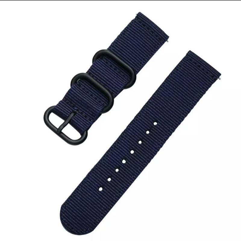 strap tali jam 22mm Universal Color Nylon Strap kulit premium Amazfit samsung Xiaomi band