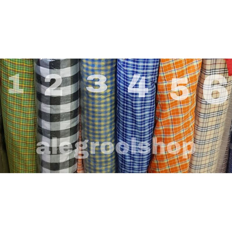 BAHAN KATUN KOTAK,BAHAN BAJU,BAHAN TAPLAK,BAHAN CELANA KOTAK