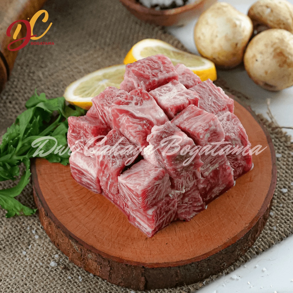 

SAIKORO BEEF CUBE WAGYU MELTIQ - 250gram