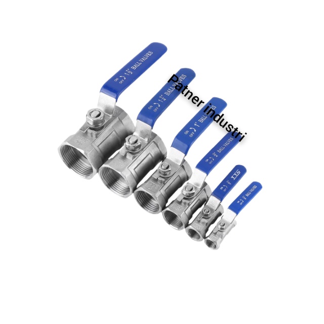 Ball valve stainless steel 316 1pc / stop kran 2,5 inch SANKYO