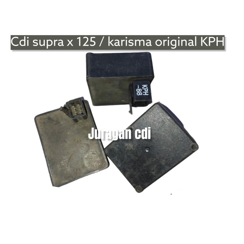 ecu cdi honda supra 125 kph atau cdi karisma original copotan motor