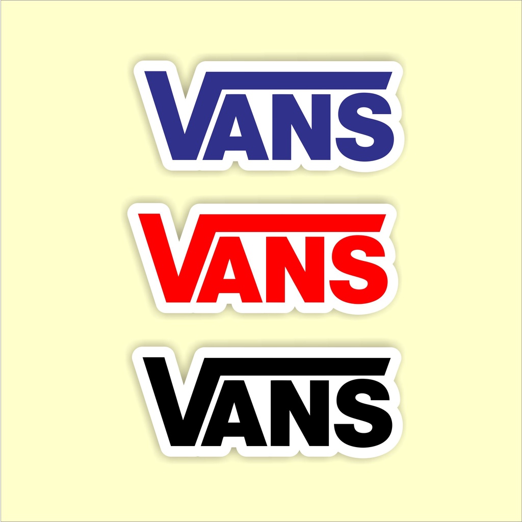 

Stiker Sticker Brand Distro Vans Case Phone logo Band Aesthetic Grosir Murah Pop Art Clothing Basic Daily Tumblr Laptop Motor Helm HP Casing Striping Tempel Label Merk Dinding Graftac Vinyl High Quality decal